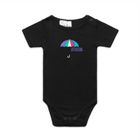 Brolly Print Organic Onesie