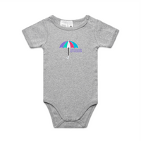 Brolly Print Organic Onesie