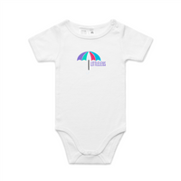 Brolly Print Organic Onesie