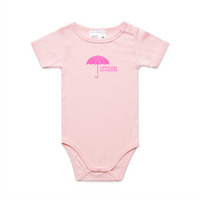 Brolly Print Organic Onesie